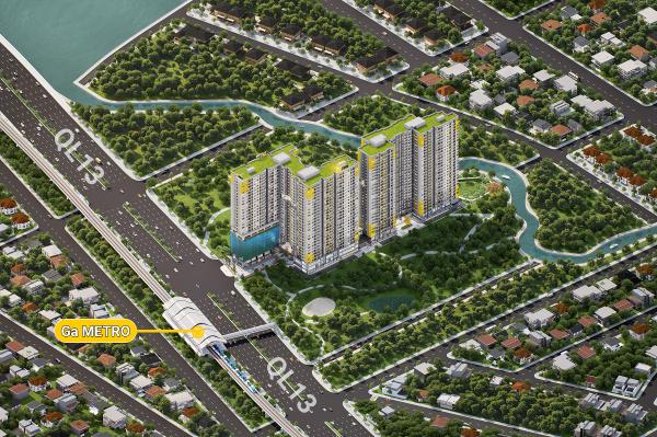 Bcons và tầm nhìn gắn kết đô thị với hạ tầng Metro