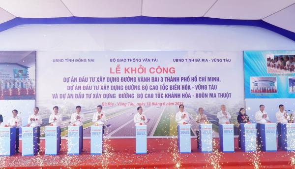 Khởi công dự án cao tốc Biên Hòa-Vũng Tàu ngày 18/6/2023