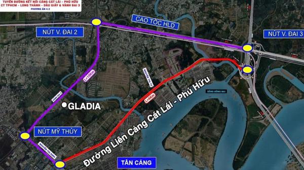 Đường liên cảng Cát Lái - Phú Hữu sẽ khởi công vào năm 2026