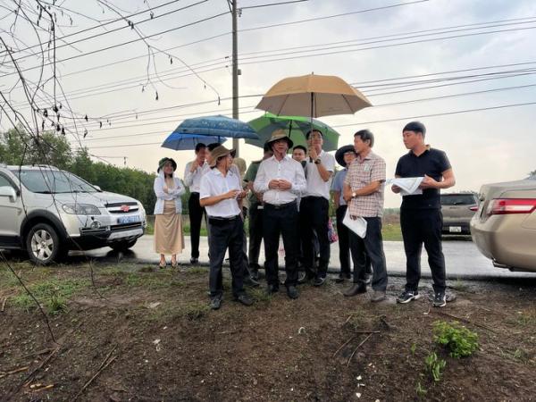 Khảo sát địa điểm tổ chức lễ khởi công đường bộ cao tốc Biên Hòa-Vũng Tàu
