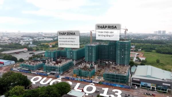 Tiến độ xây dựng La Pura tháng 8/2025