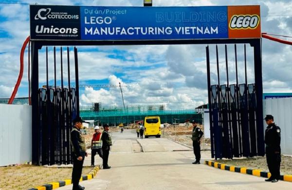 Tiến độ nhà máy LEGO 1 tỷ USD tại Bình Dương đang ra sao sau 1 năm khởi công?