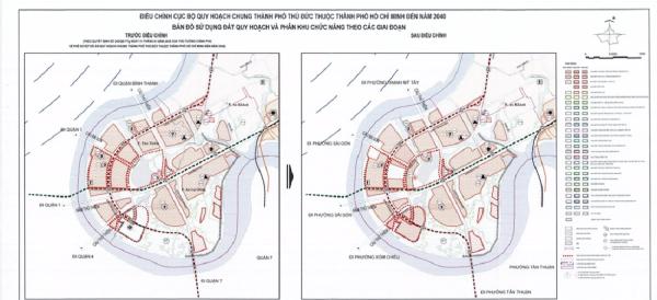 TP.HCM điều chỉnh quy hoạch 109ha đất thuộc Quy hoạch chung TP Thủ Đức cũ
