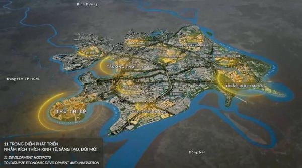 Công bố quy hoạch chung TP Thủ Đức đến 2040: Giới thiệu 535 dự án với hơn 800.000 tỷ đồng