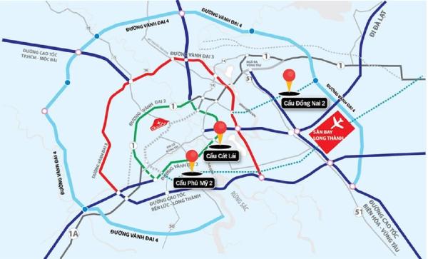 Giao thẩm quyền làm cầu Cát Lái, cầu Phú Mỹ 2 nối Đồng Nai và TP.HCM