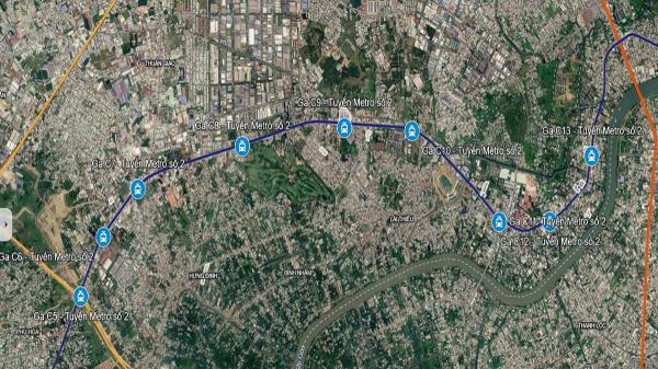 Chi tiết quy hoạch tuyến Metro Thủ Dầu Một – TP.HCM