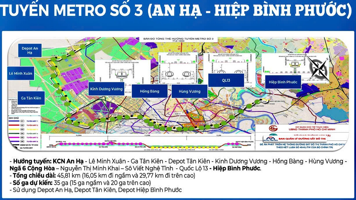 Tuyến Metro An Hạ - Hiệp Bình Phước