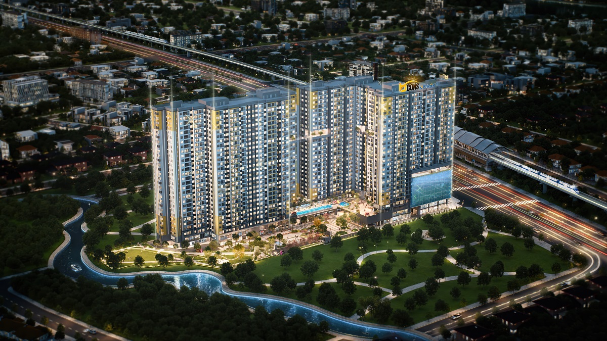 Căn hộ Bcons New Sky về đêm Căn hộ Bcons New Sky về đêm