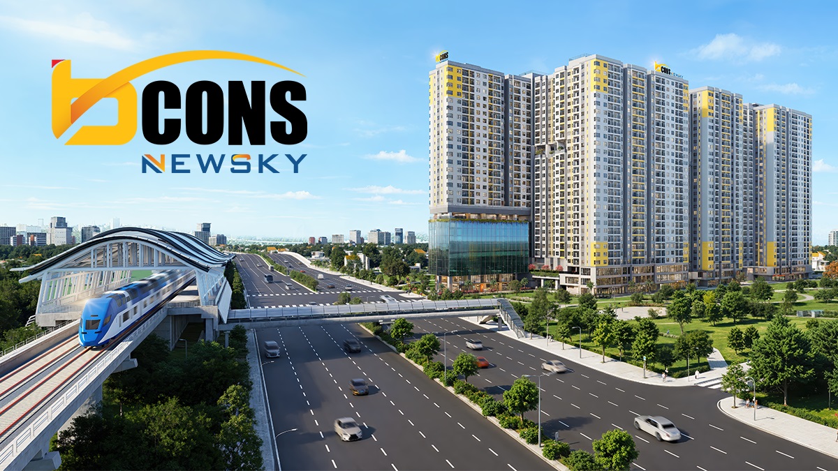 Phối cảnh Bcons New Sky