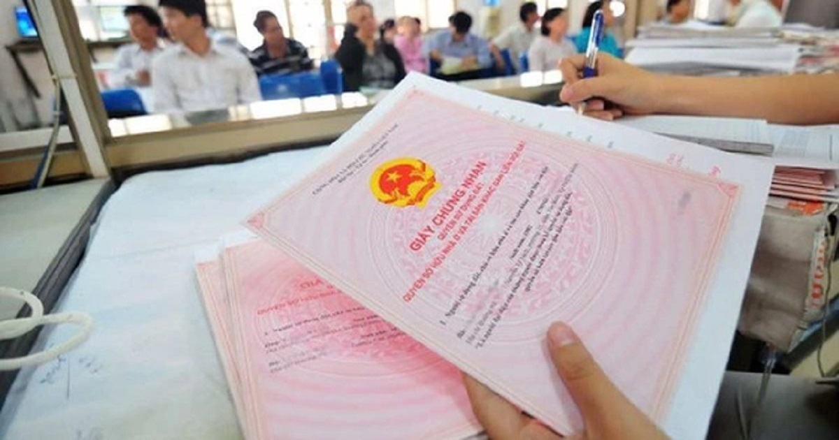 Bỏ sổ hồng giấy