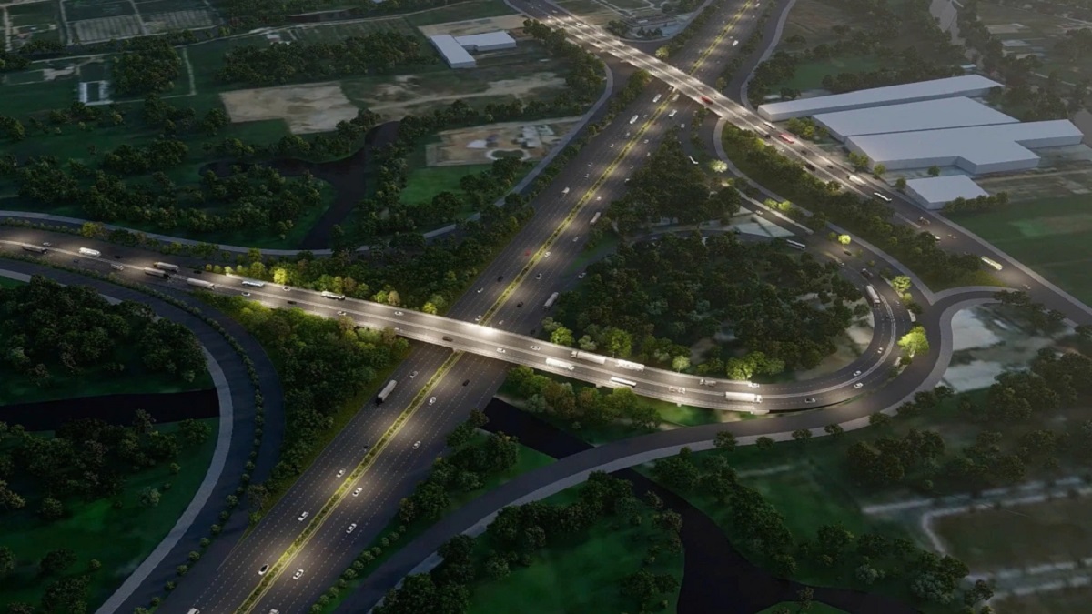 Nút giao cao tốc TPHCM-Mộc Bài