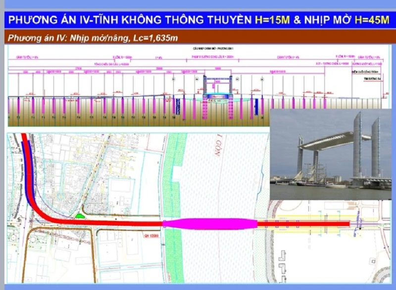 Kết cấu cầu Thủ Thiêm 4