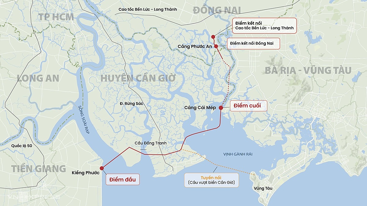 Cầu vượt biển Cần Giờ