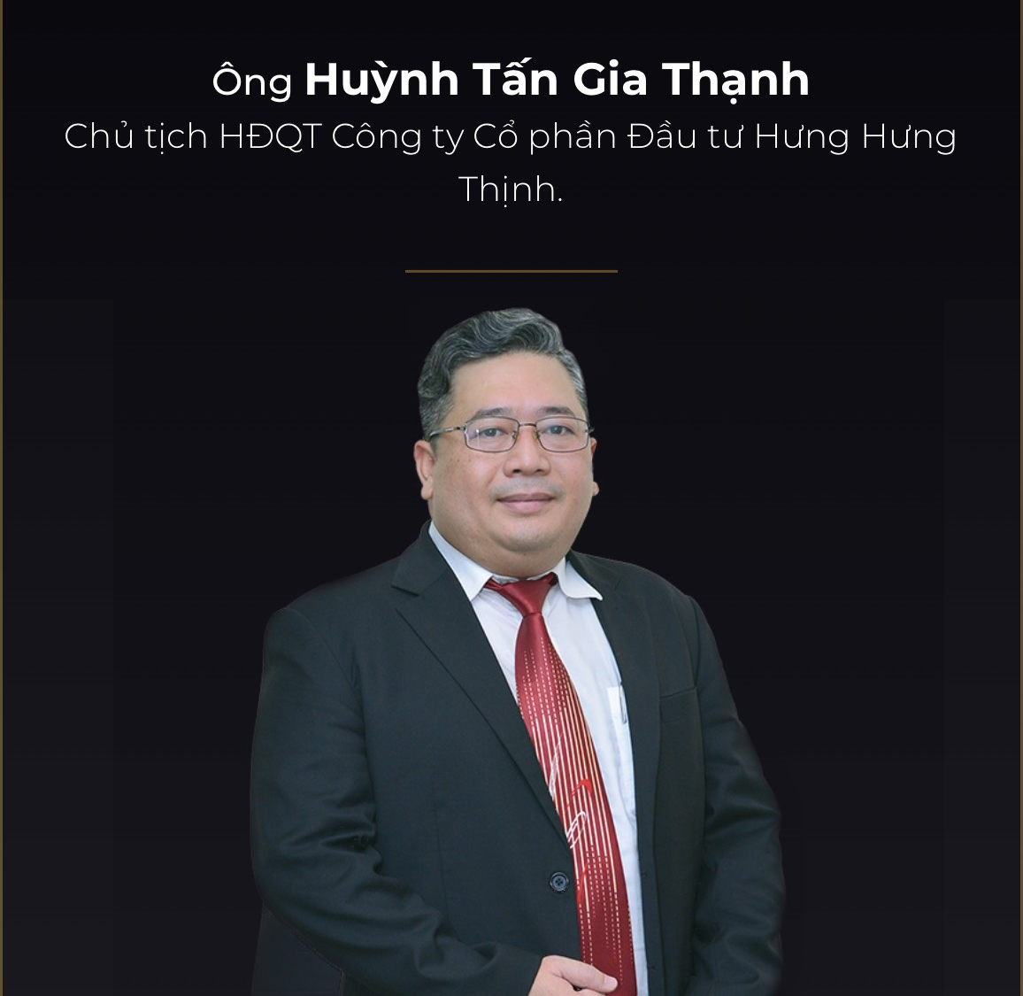 Chủ Tịch HĐQT Hưng Hưng Thịnh