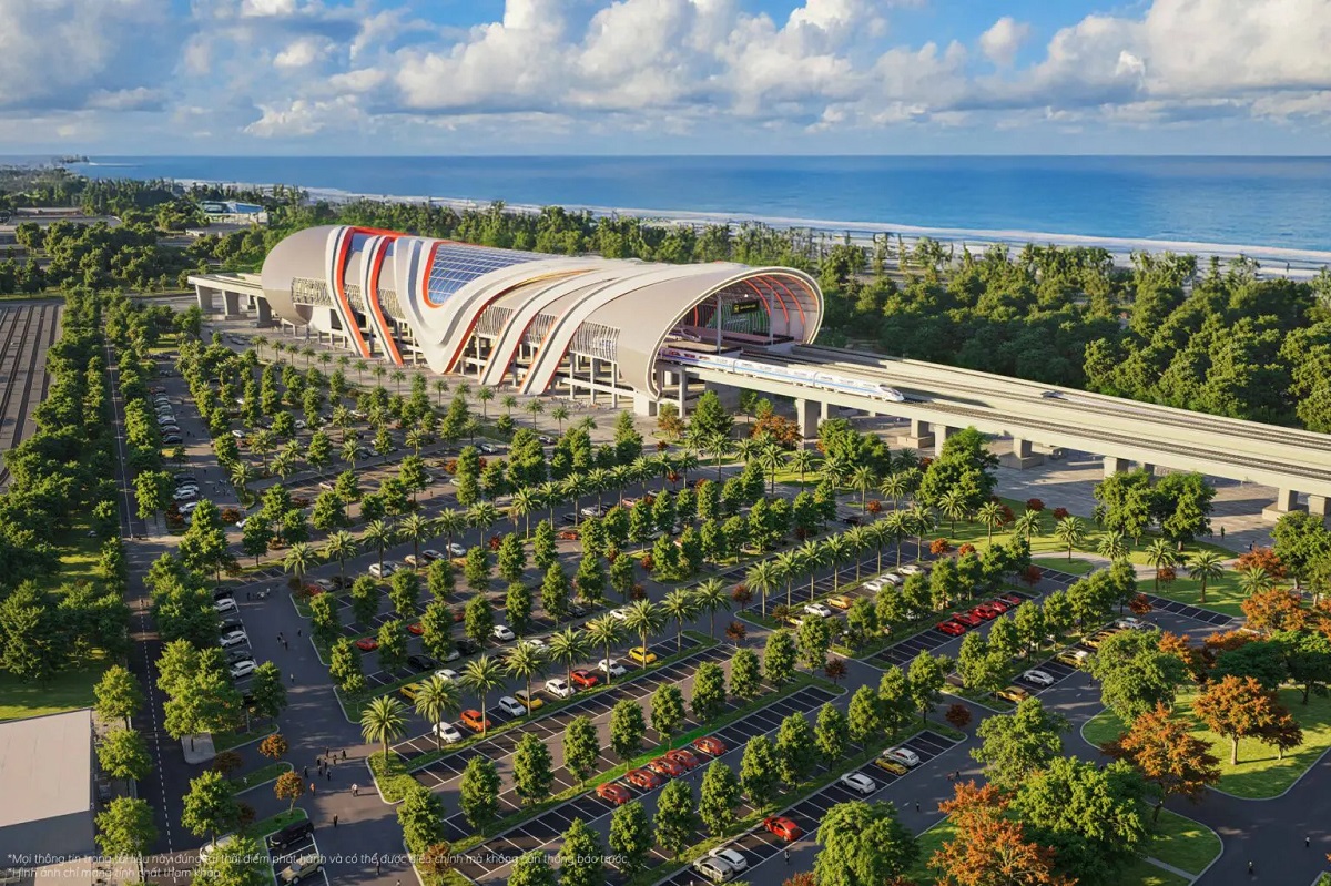 Phối cảnh Ga Depot Cần Giờ