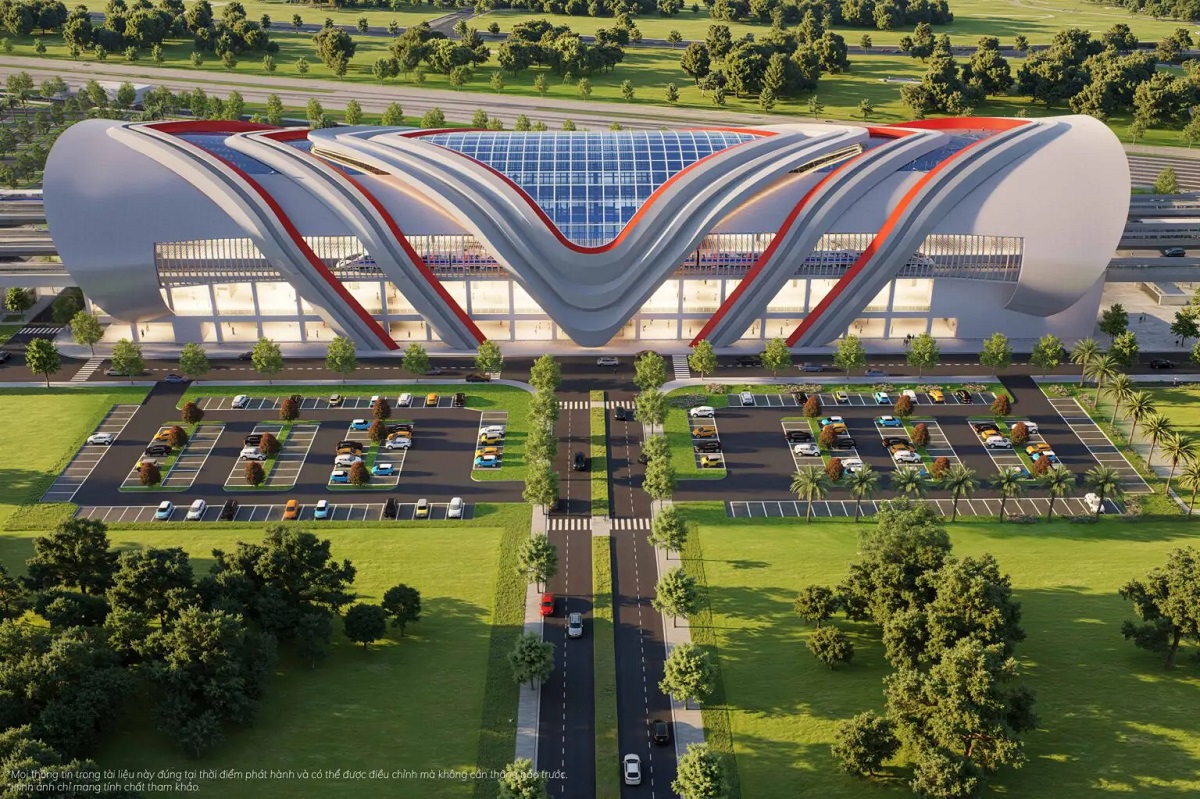 Phối cảnh Ga Depot Cần Giờ