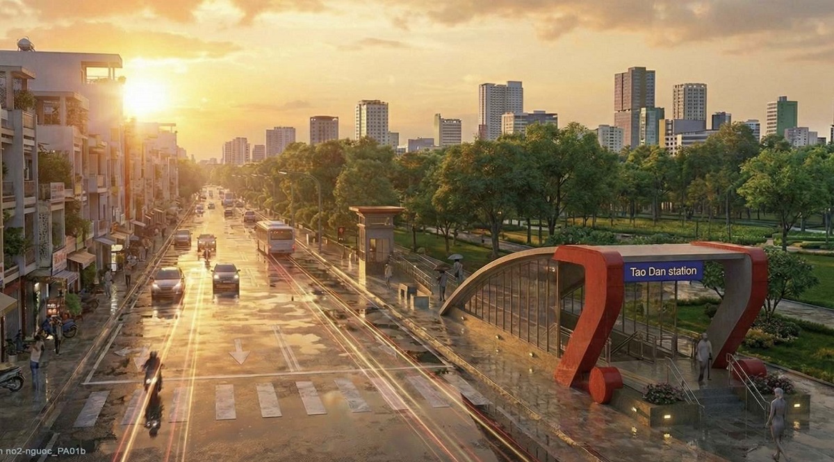 Nhà Ga Metro Tao Đàn Nhà Ga Metro Tao Đàn
