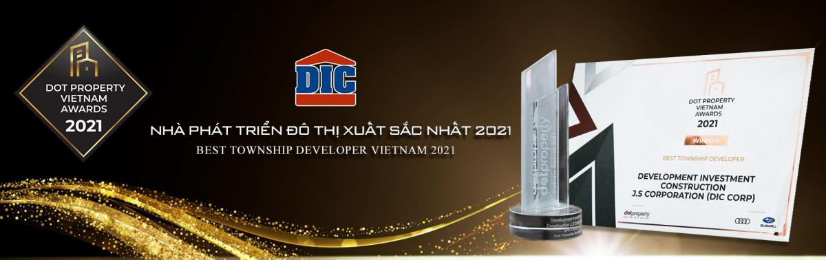 Giải thưởng Dic Chủ đầu tư Chí Linh Center Vũng Tàu 2021