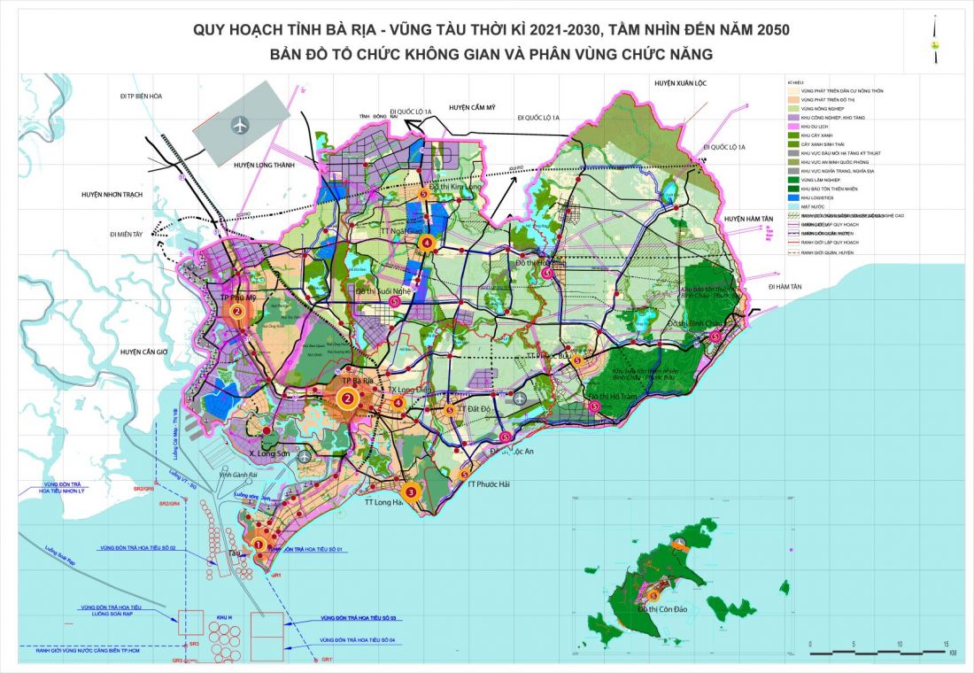 Quy hoạch khu đô thị Bà Rịa Vũng Tàu