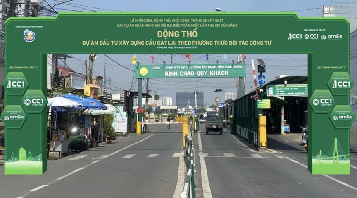 Khởi công cầu Cát Lái