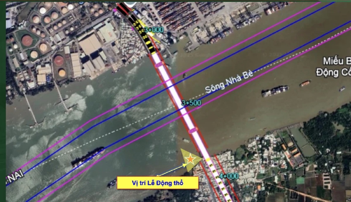 Vị trí Cầu Cát Lái