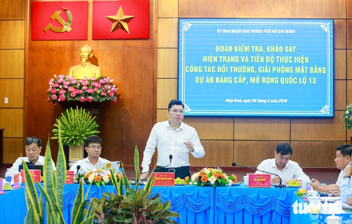 Thúc tiến độ quốc lộ 13