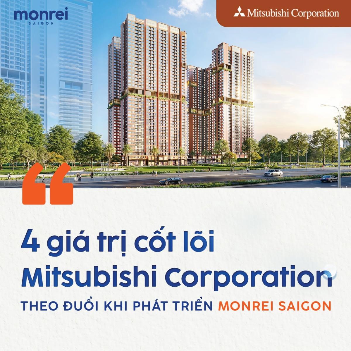 4 giá trị cốt lõi Mitsubishi Corporation theo đuổi khi phát triển Monrei Saigon