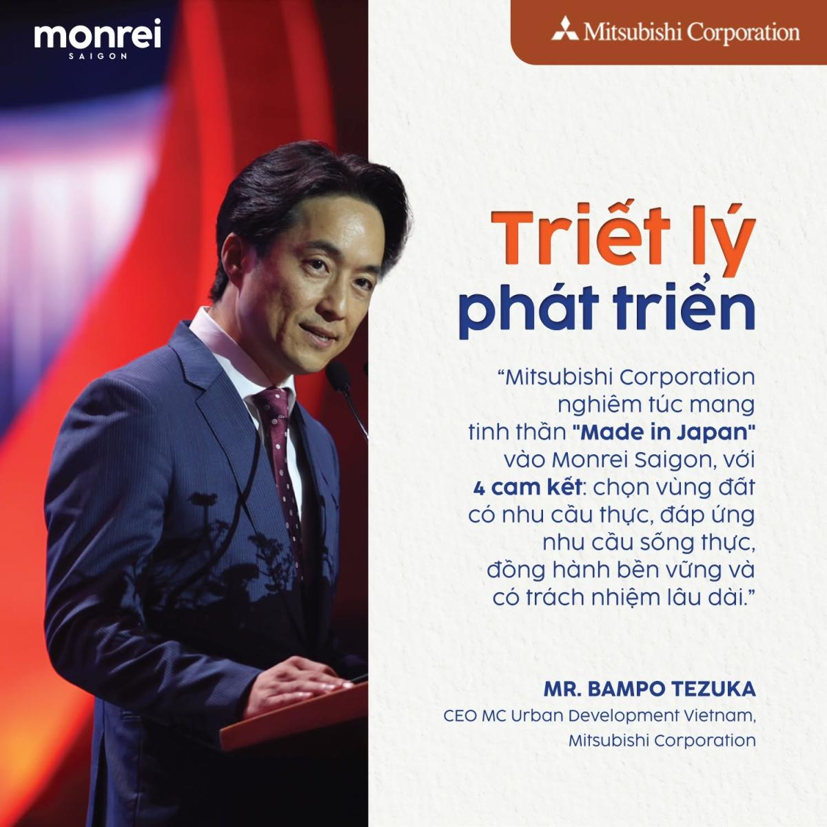 Triết lý phát triển Made in Japan tại Monrei Saigon