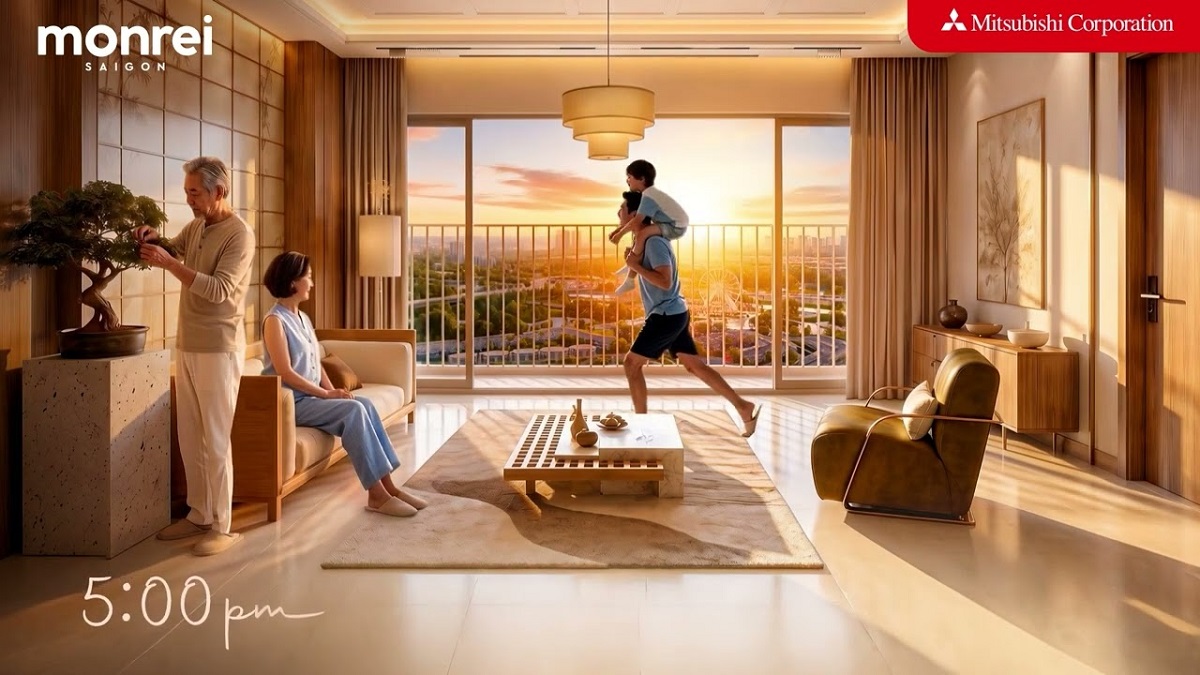 không gian sống tại Monrei SaiGon không gian sống tại Monrei SaiGon