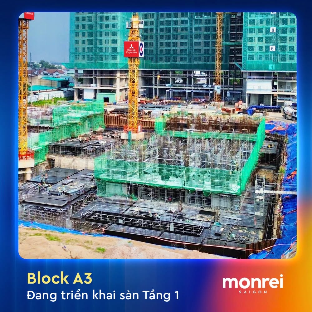 Tiến độ Monrei Sài Gòn Tháng 9/2026 Tiến độ Monrei Sài Gòn Tháng 9/2026