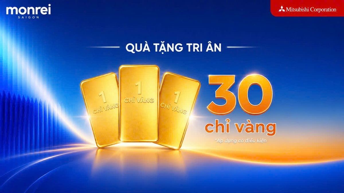 Monrei Sài Gòn Tặng Vàng tri ân khách hàng