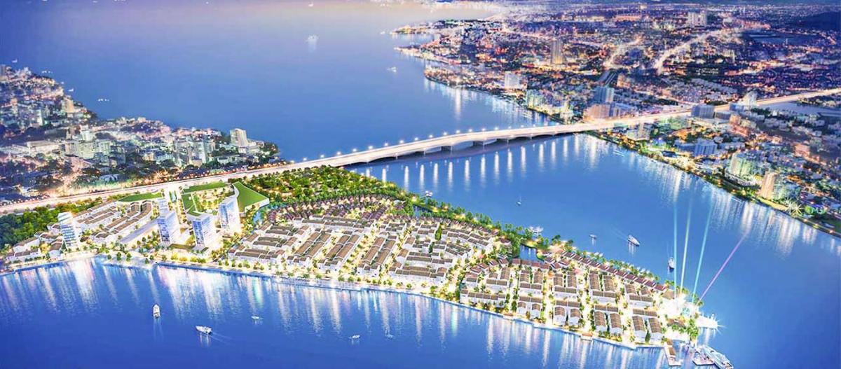 nhà phố ven biển marine city