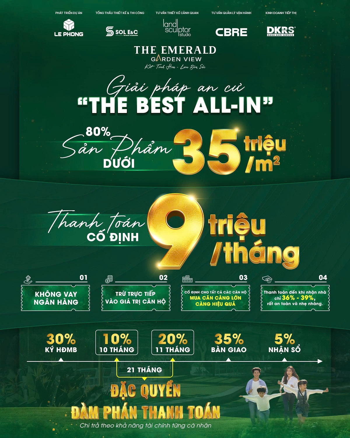 Chính sách bán hàng The Emerald Chính sách bán hàng The Emerald