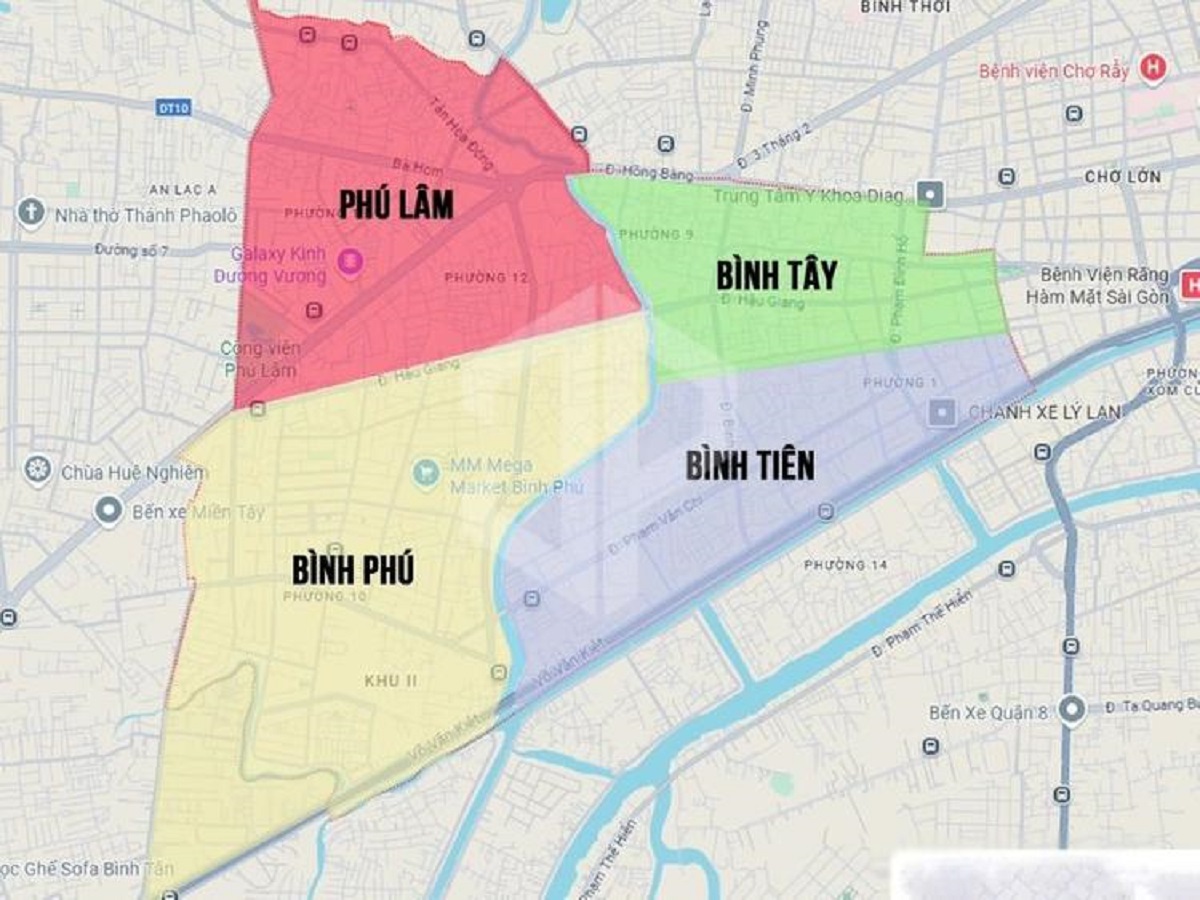 Quận 6 sau sáp nhập