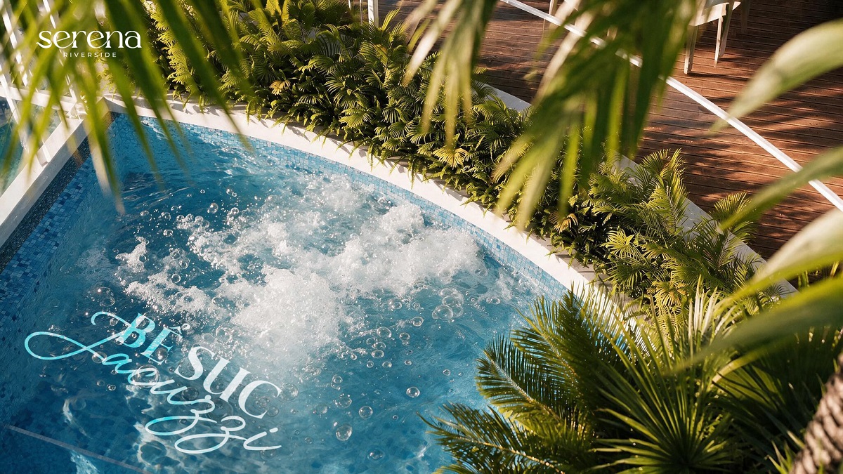 Bể sục Jacuzzi thư giãn phục hồi sức khỏe