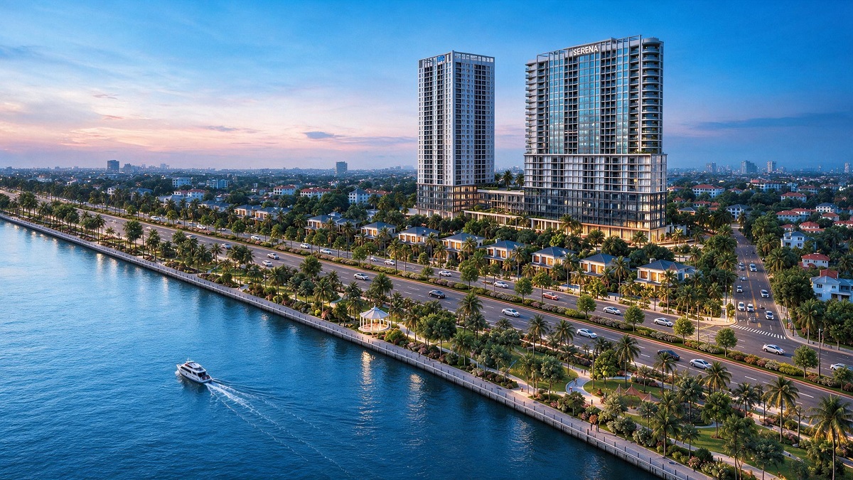 Serena Riverside vị trí mở cơ hội an cư cho người trẻ