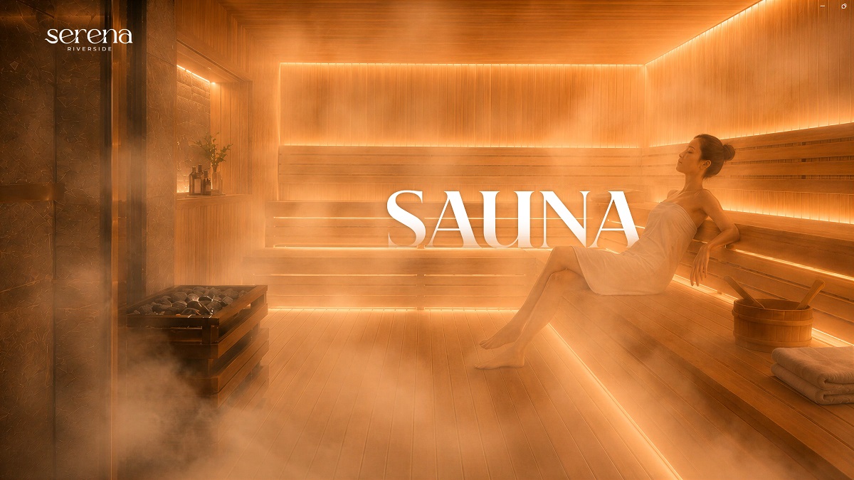Phòng Sauna xông hơi cao cấp chuẩn spa