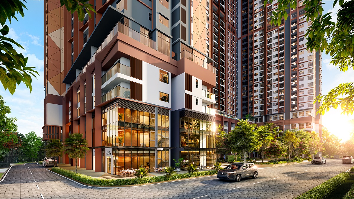 Khối đế thương mại dự án Sky Solis