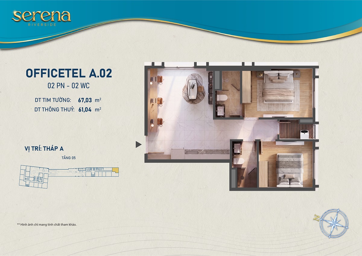 Thiết kế chi tiết Căn hộ A-05-02