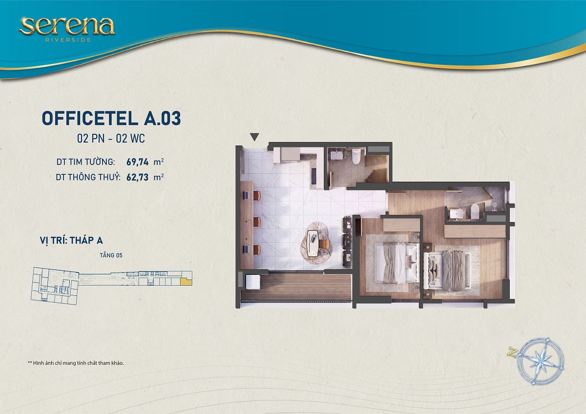 Thiết kế chi tiết Căn hộ A-05-03