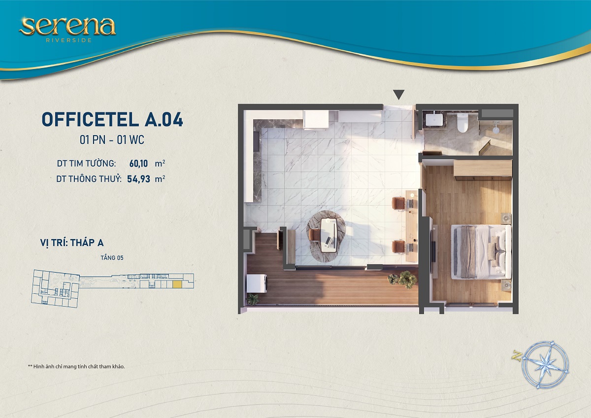Thiết kế chi tiết Căn hộ A-05-04