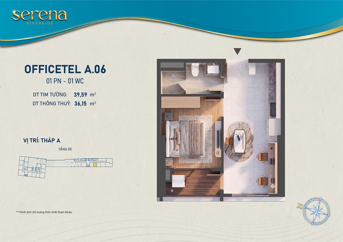 Thiết kế chi tiết Căn hộ A-05-06