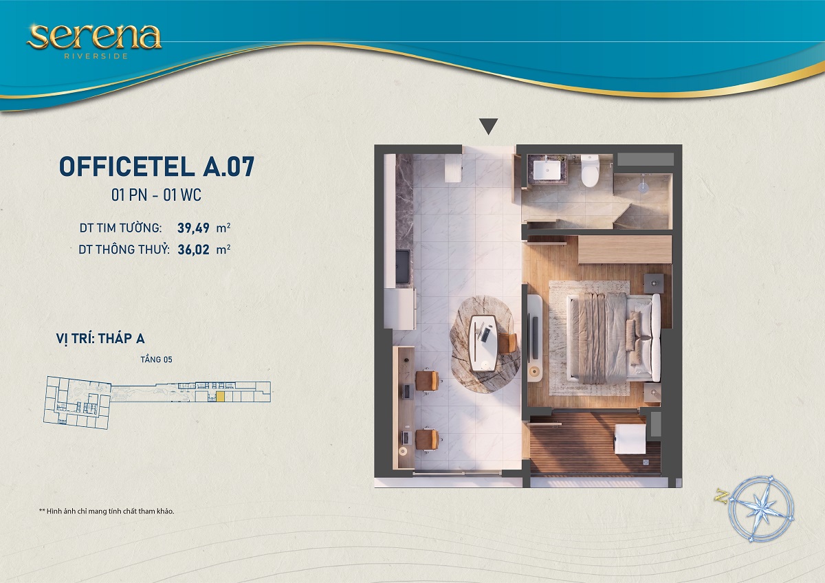 Thiết kế chi tiết Căn hộ A-05-07