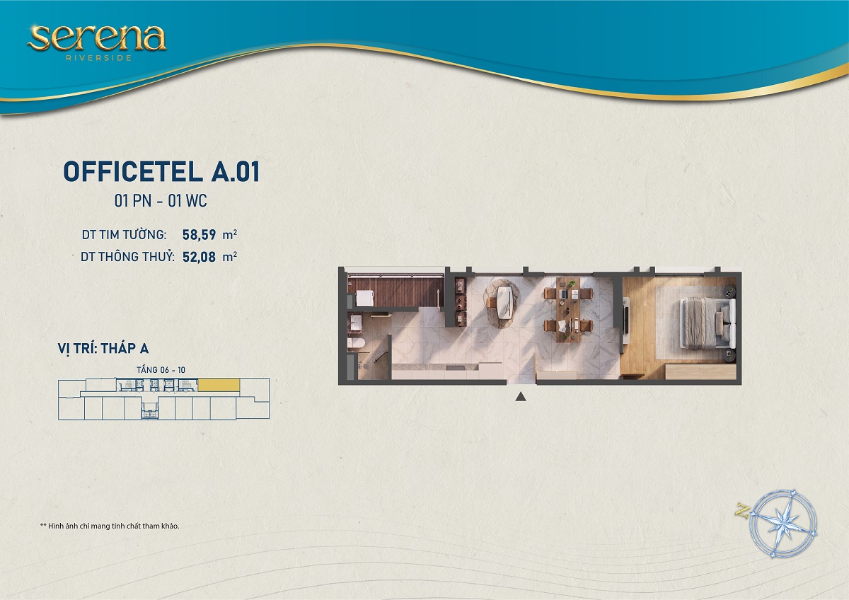 Thiết kế chi tiết Căn hộ A-06-01