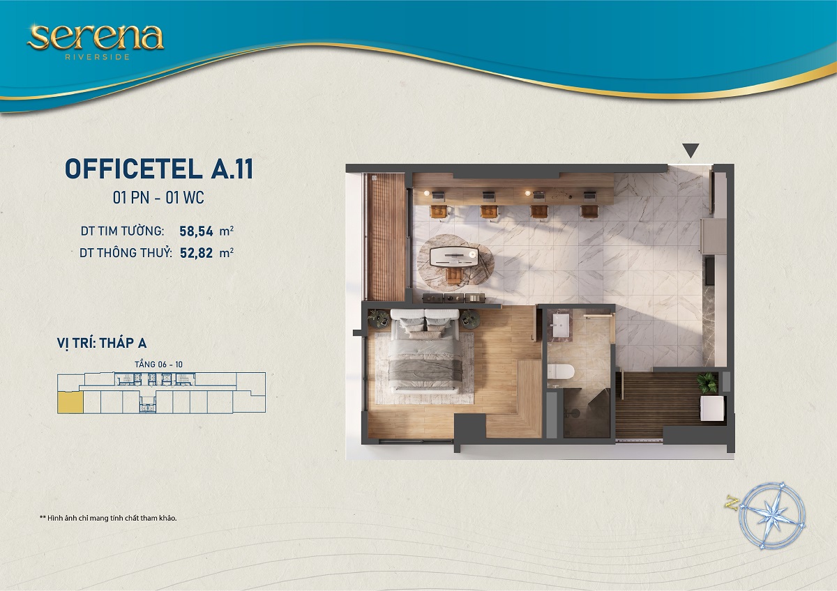 Thiết kế chi tiết Căn hộ A-06-11