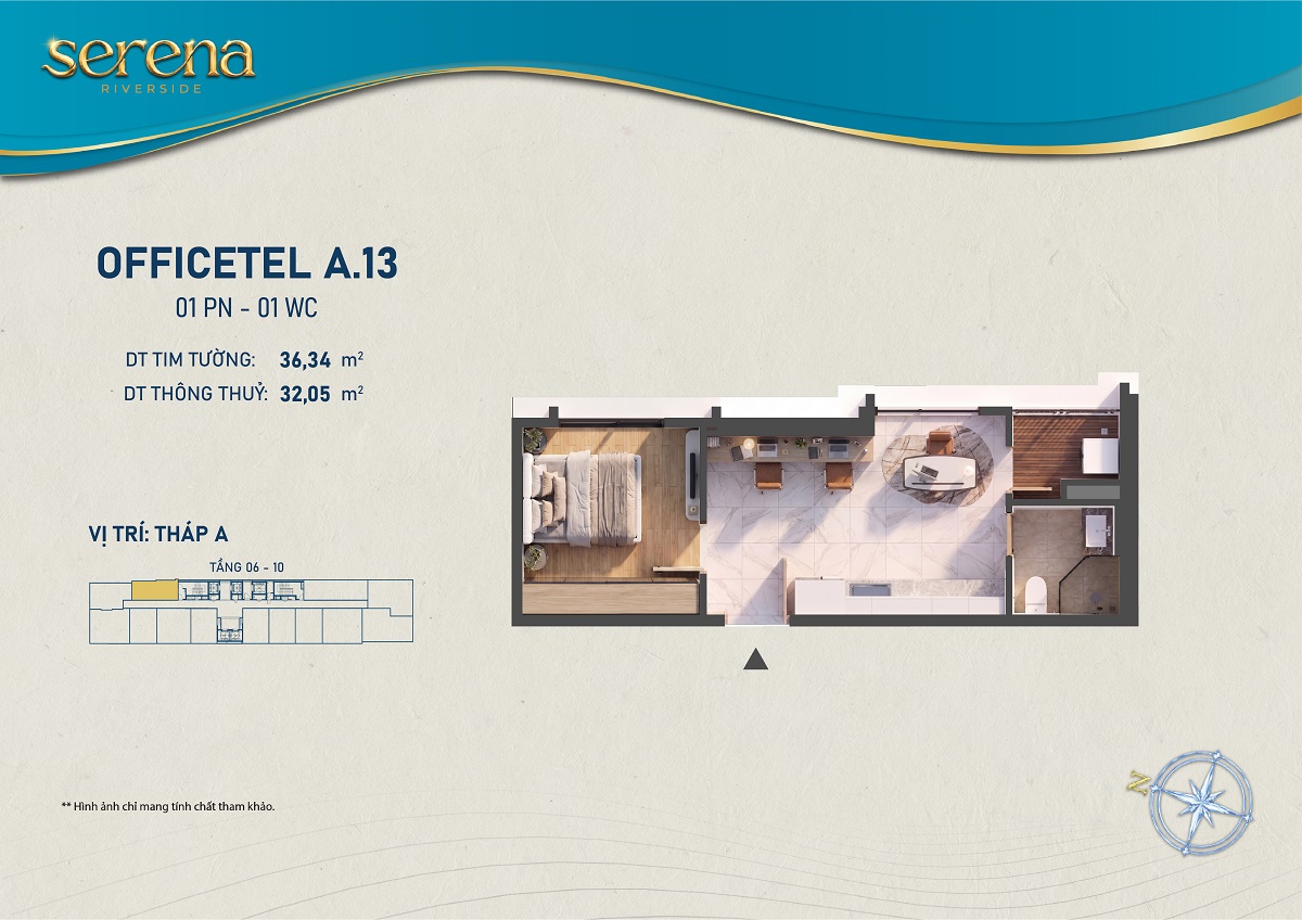 Thiết kế chi tiết Căn hộ A-06-13