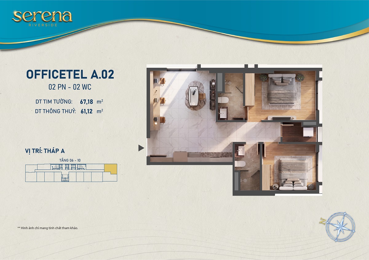 Thiết kế chi tiết Căn hộ A-06-02