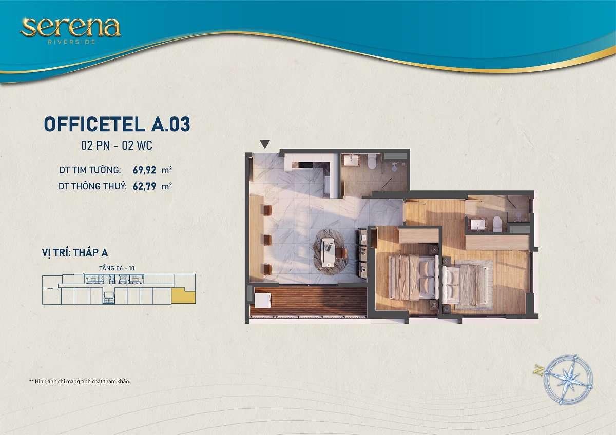 Thiết kế chi tiết Căn hộ A-06-03