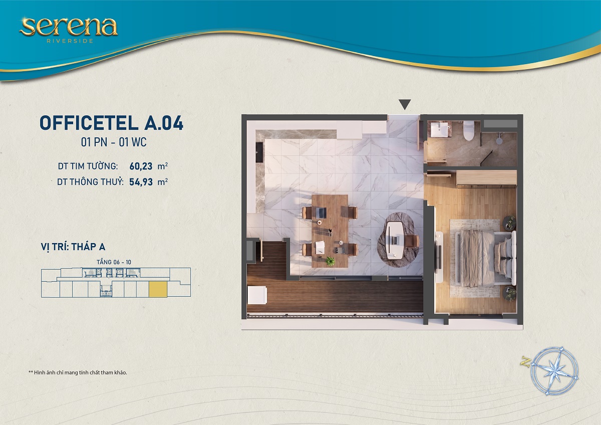 Thiết kế chi tiết Căn hộ A-06-04