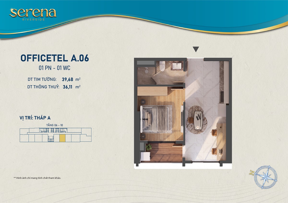 Thiết kế chi tiết Căn hộ A-06-06